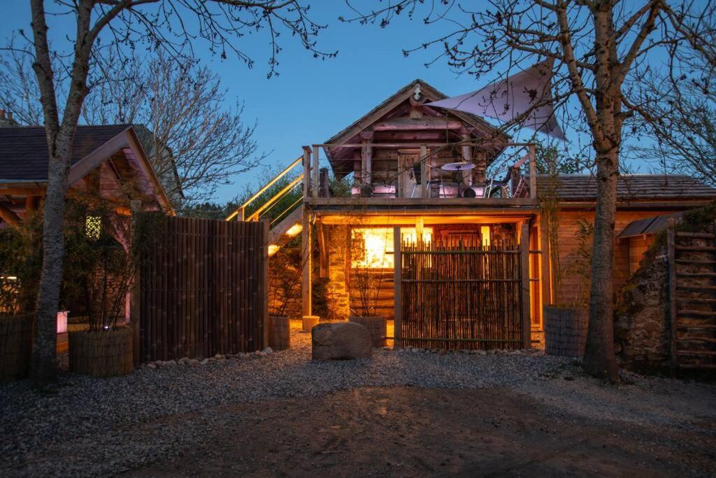 La Cabane Des Colibris Rieupeyroux  Buitenkant foto