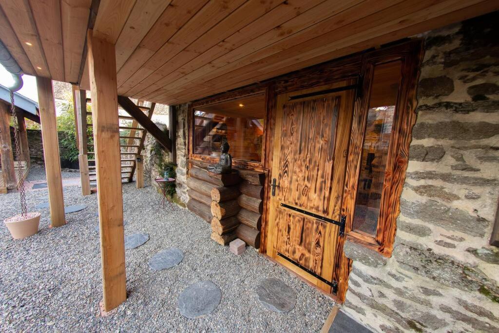 La Cabane Des Colibris Rieupeyroux  Buitenkant foto